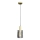 Lustra ar auklu ARCADIA 1xE27/60W/230V d. 13 cm zelta/dūmakains