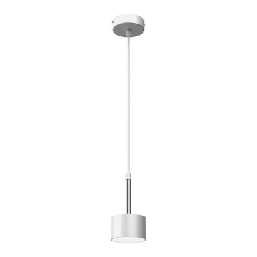 Lustra ar auklu ARENA 1xGX53/11W/230V balta/spīdīgi hromēts