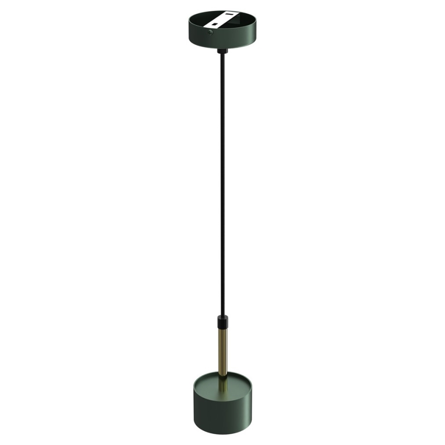 Lustra ar auklu ARENA 1xGX53/11W/230V zaļa/zelta