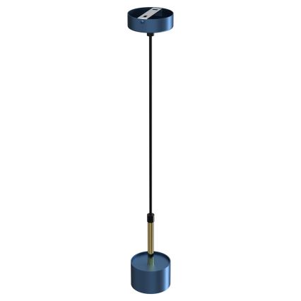 Lustra ar auklu ARENA 1xGX53/11W/230V zila/zeltaina