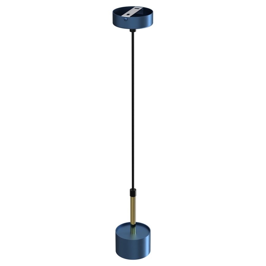 Lustra ar auklu ARENA 1xGX53/11W/230V zila/zeltaina