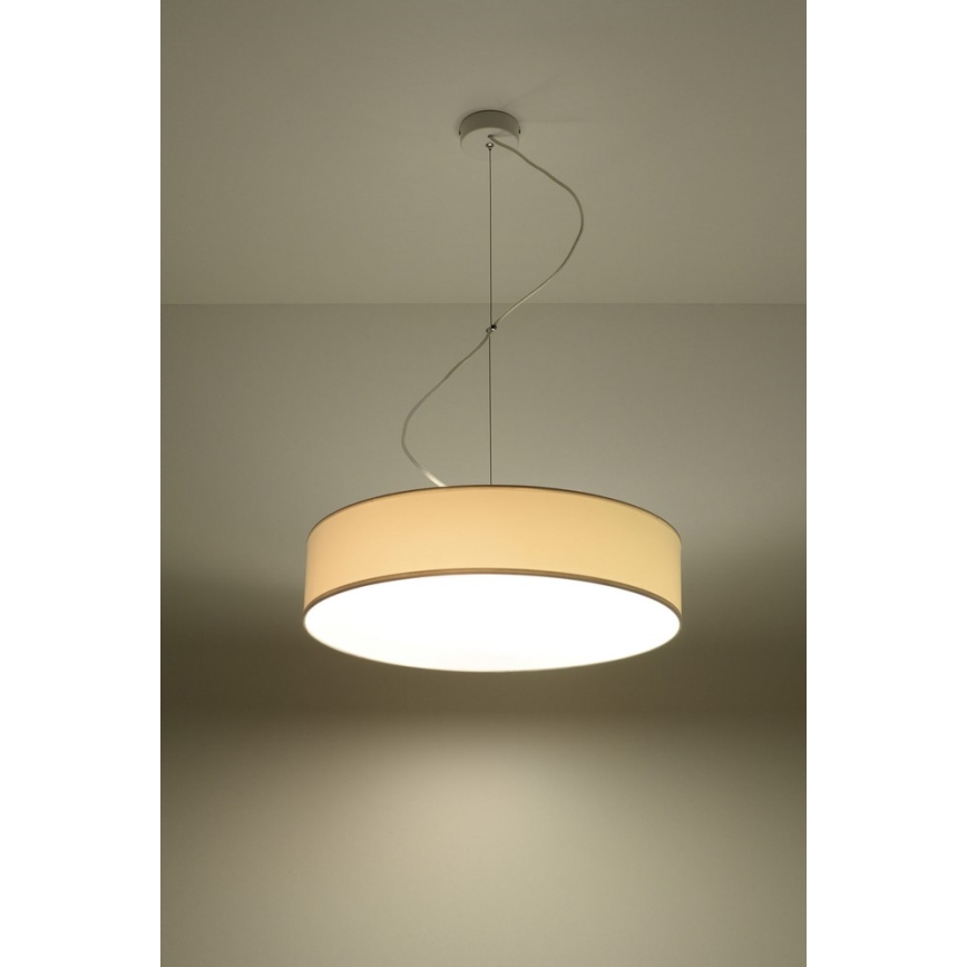 Lustra ar auklu ARENA 45 3xE27/60W/230V balts