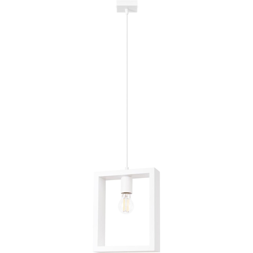Lustra ar auklu ARIES 1xE27/15W/230V dižskābardis/balta