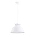 Lustra ar auklu ARRIZO 1xE27/15W/230V balta