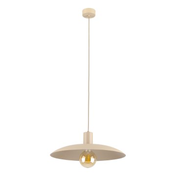 Lustra ar auklu ASTRA 1xE27/15W/230V d. 41 cm bēša