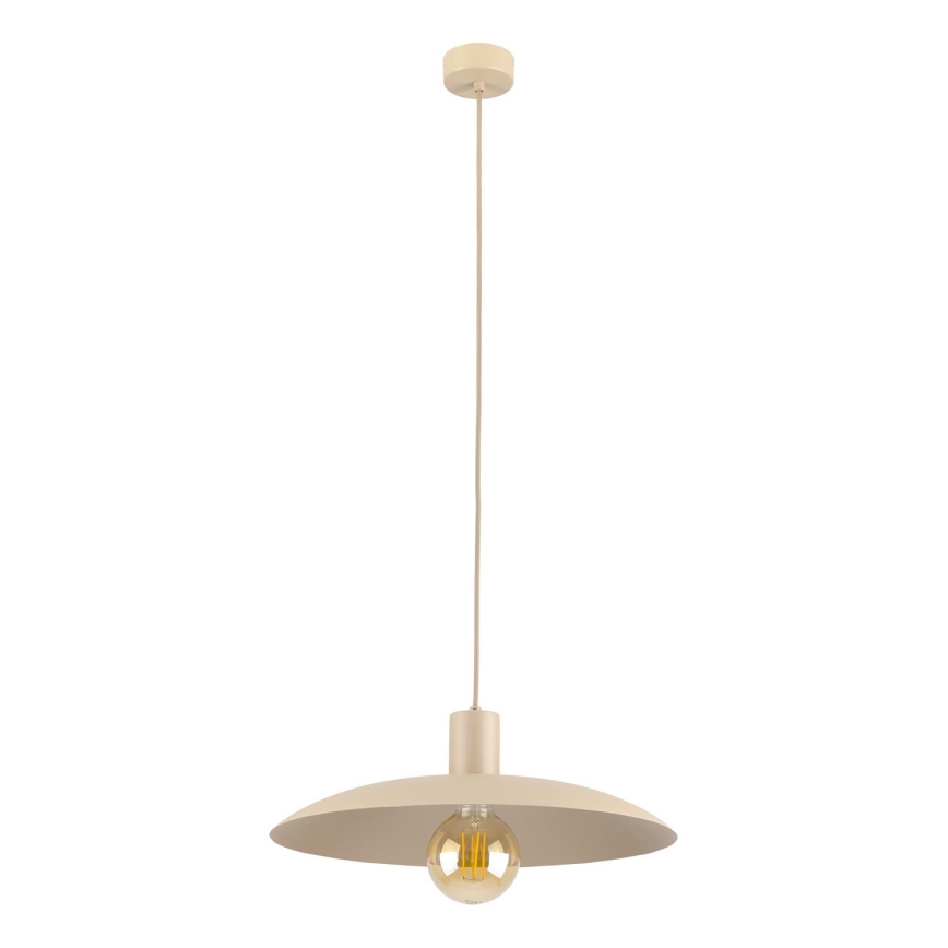 Lustra ar auklu ASTRA 1xE27/15W/230V d. 41 cm bēša