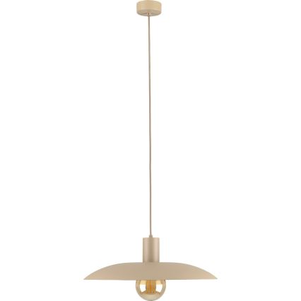 Lustra ar auklu ASTRA 1xE27/15W/230V d. 41 cm bēša