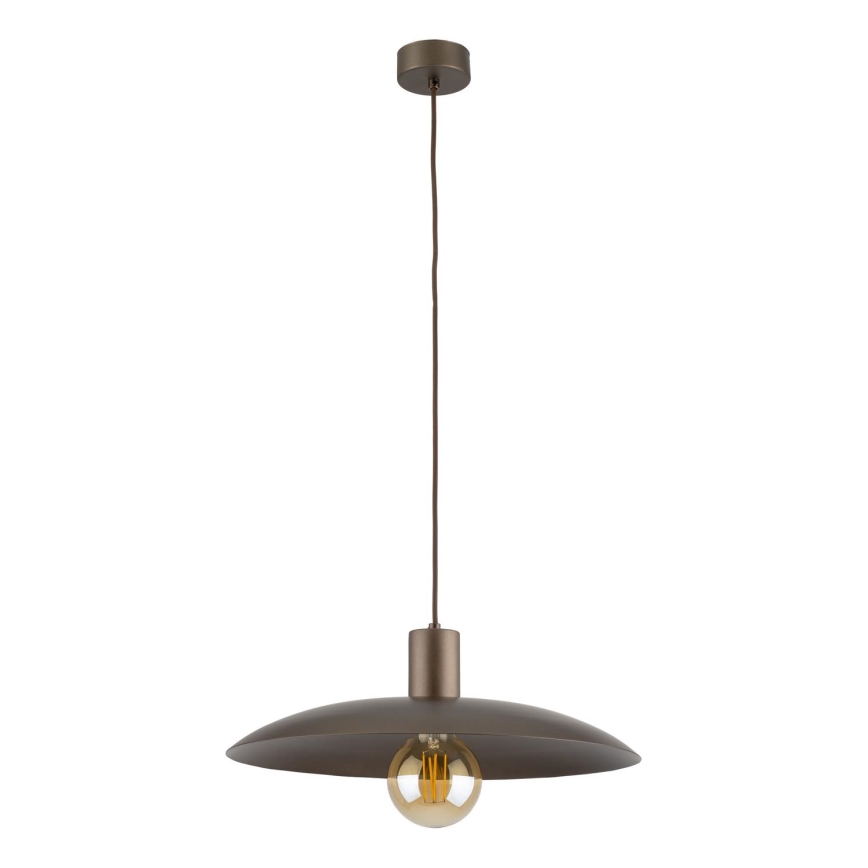 Lustra ar auklu ASTRA 1xE27/15W/230V d. 41 cm brūna