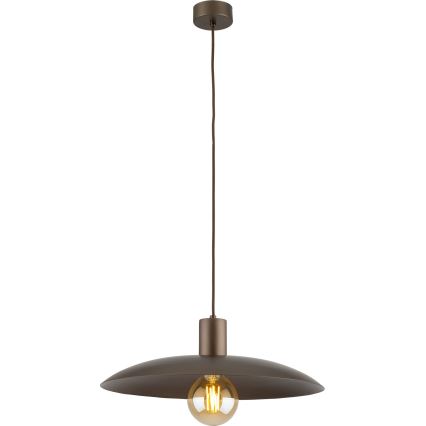 Lustra ar auklu ASTRA 1xE27/15W/230V d. 41 cm brūna
