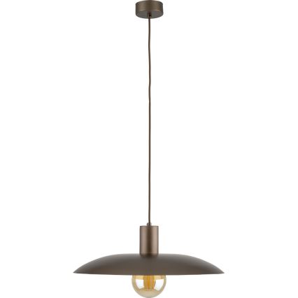 Lustra ar auklu ASTRA 1xE27/15W/230V d. 41 cm brūna