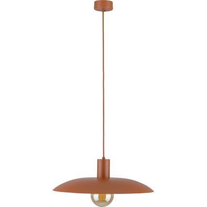 Lustra ar auklu ASTRA 1xE27/15W/230V d. 41 cm ķieģelis