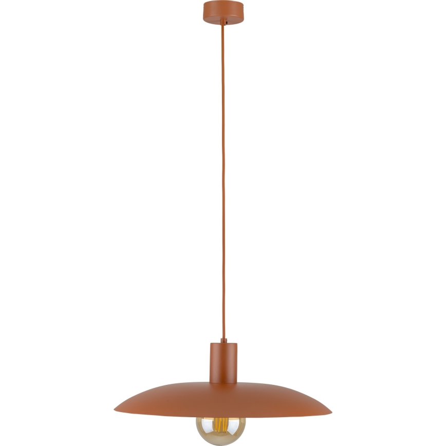 Lustra ar auklu ASTRA 1xE27/15W/230V d. 41 cm ķieģelis