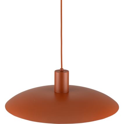 Lustra ar auklu ASTRA 1xE27/15W/230V d. 41 cm ķieģelis