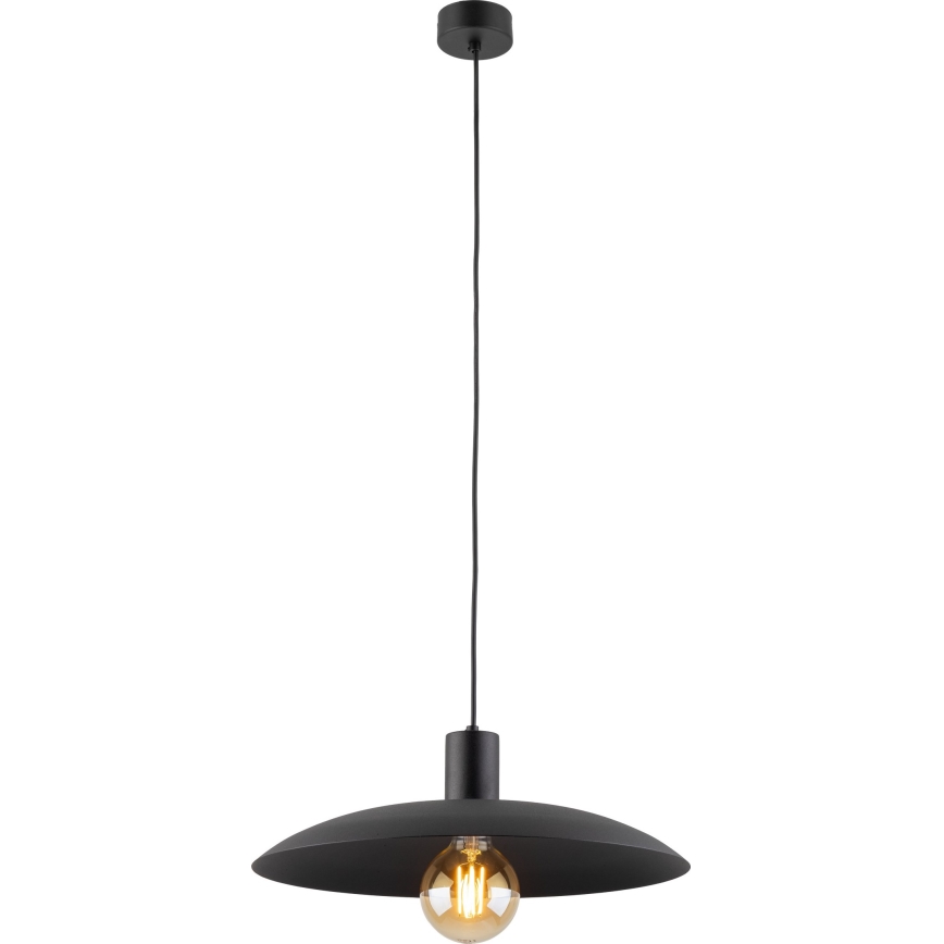 Lustra ar auklu ASTRA 1xE27/15W/230V d. 41 cm melna