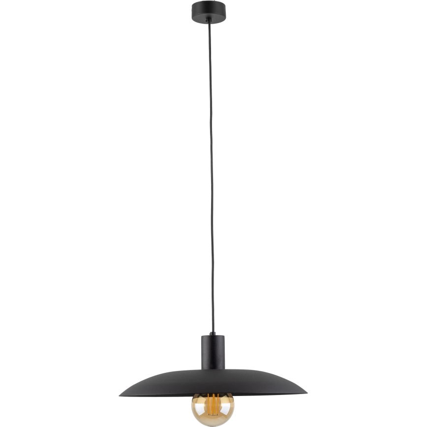 Lustra ar auklu ASTRA 1xE27/15W/230V d. 41 cm melna