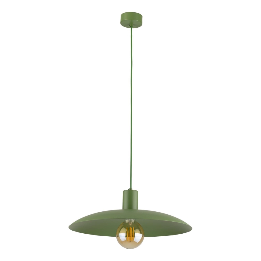 Lustra ar auklu ASTRA 1xE27/15W/230V d. 41 cm zaļa