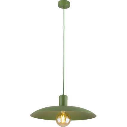 Lustra ar auklu ASTRA 1xE27/15W/230V d. 41 cm zaļa
