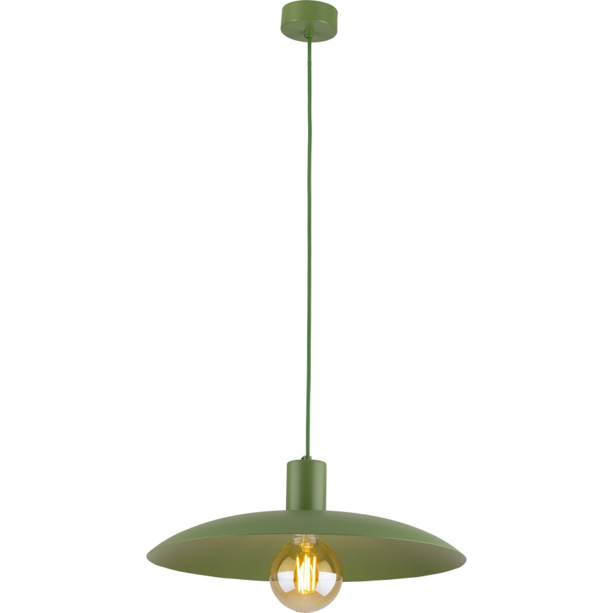 Lustra ar auklu ASTRA 1xE27/15W/230V d. 41 cm zaļa