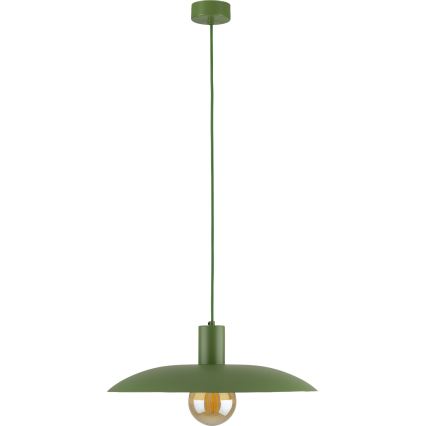 Lustra ar auklu ASTRA 1xE27/15W/230V d. 41 cm zaļa