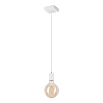 Lustra ar auklu ASTRID 1xE27/60W/230V balta