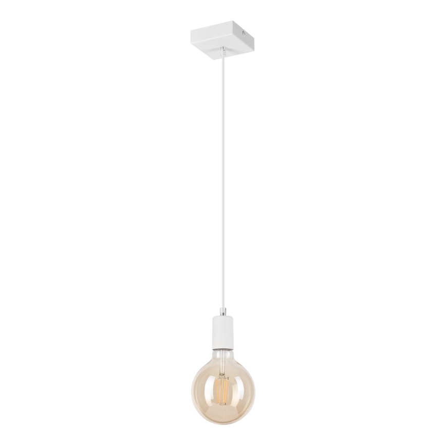 Lustra ar auklu ASTRID 1xE27/60W/230V balta
