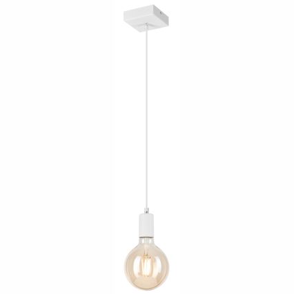 Lustra ar auklu ASTRID 1xE27/60W/230V balta