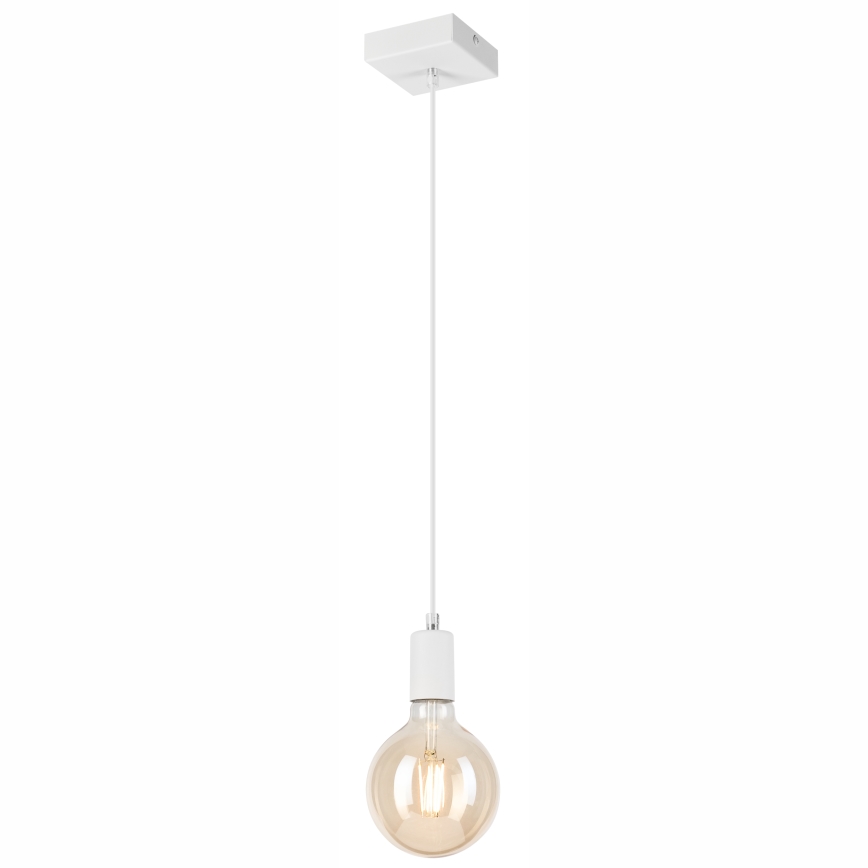 Lustra ar auklu ASTRID 1xE27/60W/230V balta