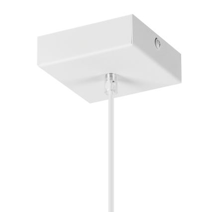 Lustra ar auklu ASTRID 1xE27/60W/230V balta