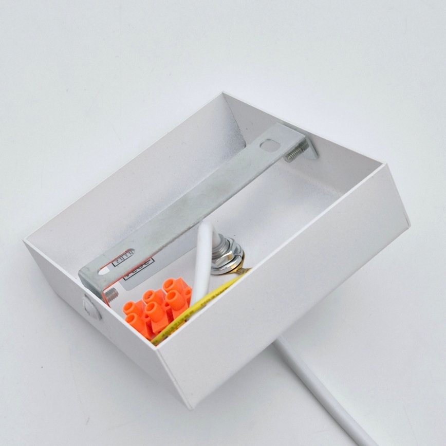 Lustra ar auklu ASTRID 1xE27/60W/230V balta