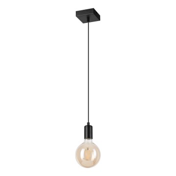 Lustra ar auklu ASTRID 1xE27/60W/230V matēts melna