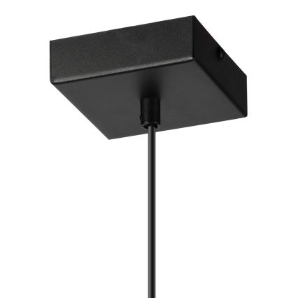 Lustra ar auklu ASTRID 1xE27/60W/230V matēts melna