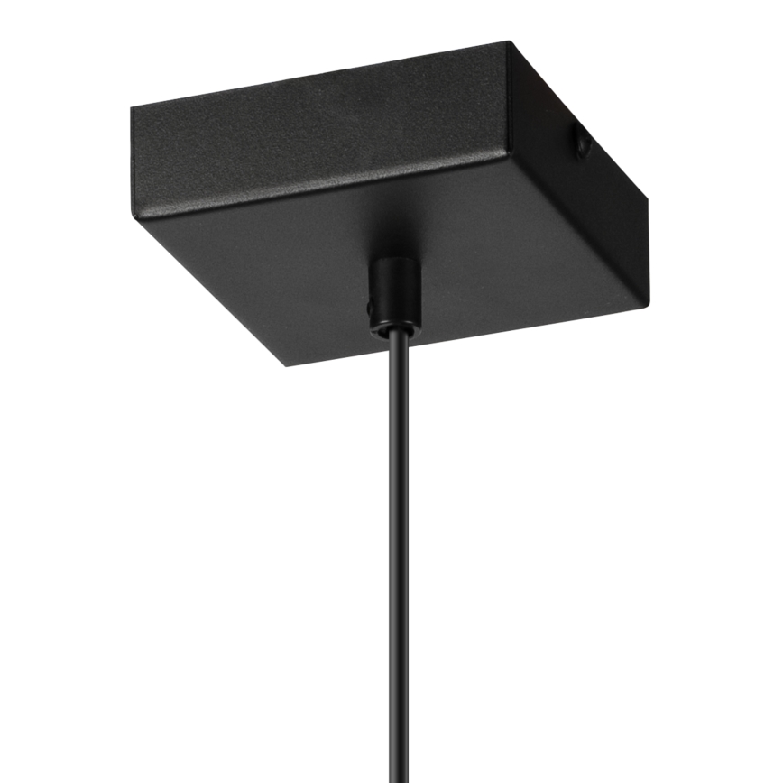 Lustra ar auklu ASTRID 1xE27/60W/230V matēts melna