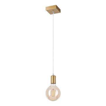 Lustra ar auklu ASTRID 1xE27/60W/230V zelta