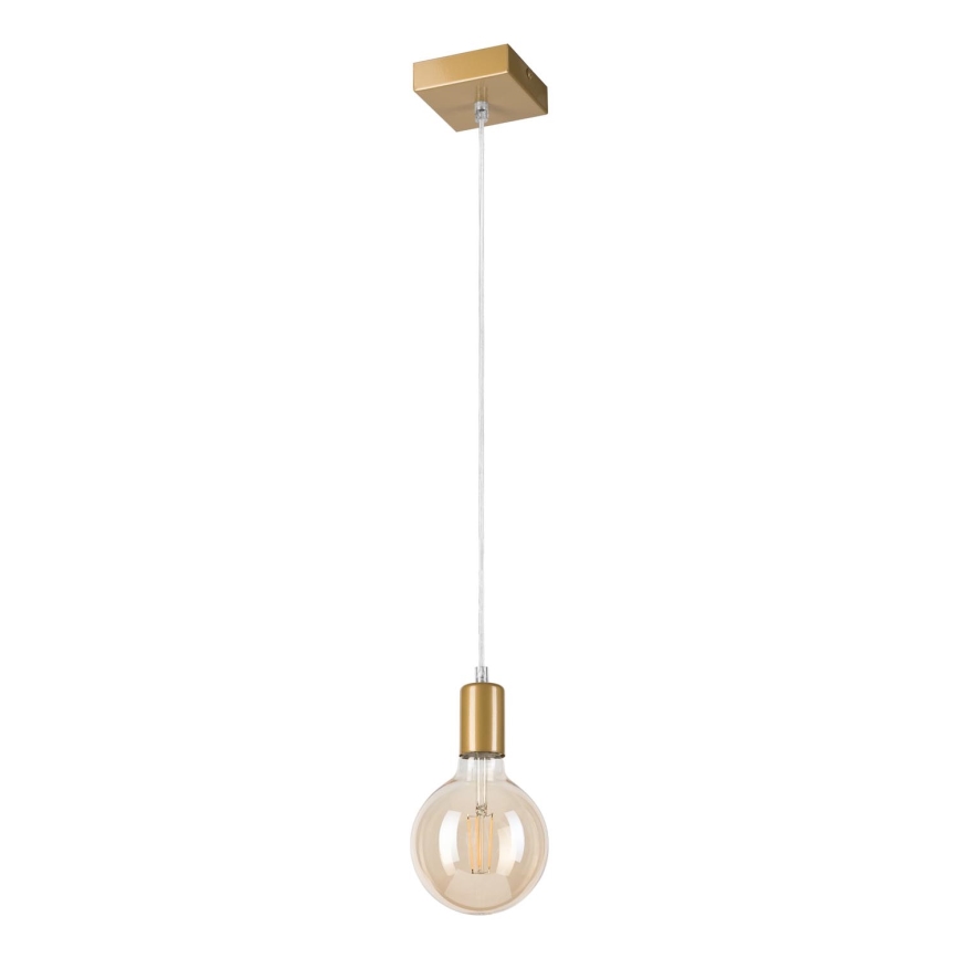 Lustra ar auklu ASTRID 1xE27/60W/230V zelta