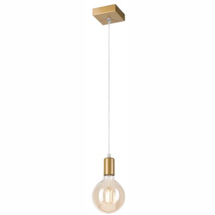 Lustra ar auklu ASTRID 1xE27/60W/230V zelta