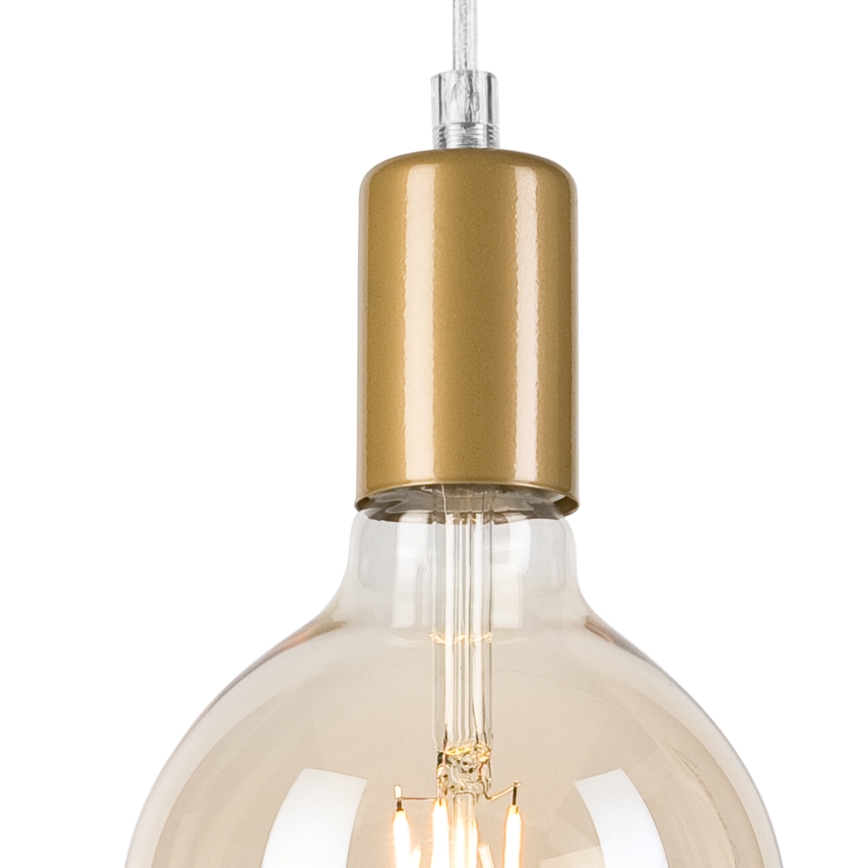 Lustra ar auklu ASTRID 1xE27/60W/230V zelta