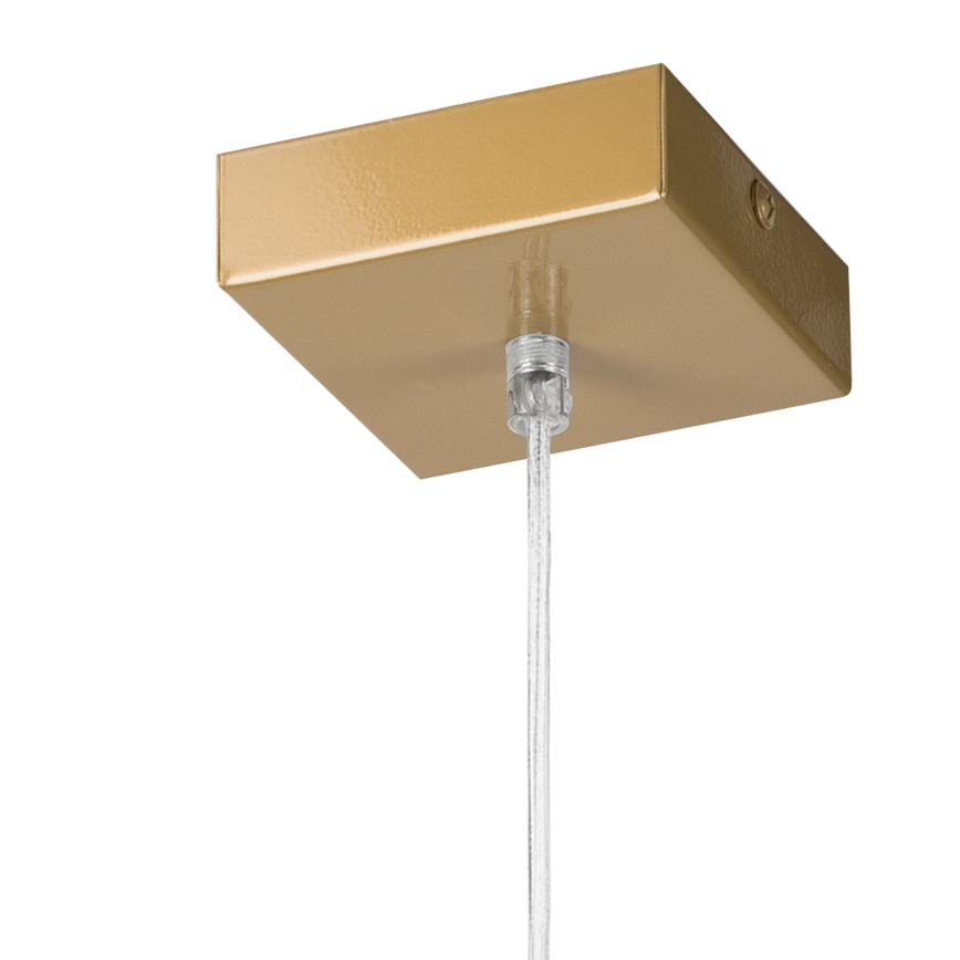 Lustra ar auklu ASTRID 1xE27/60W/230V zelta