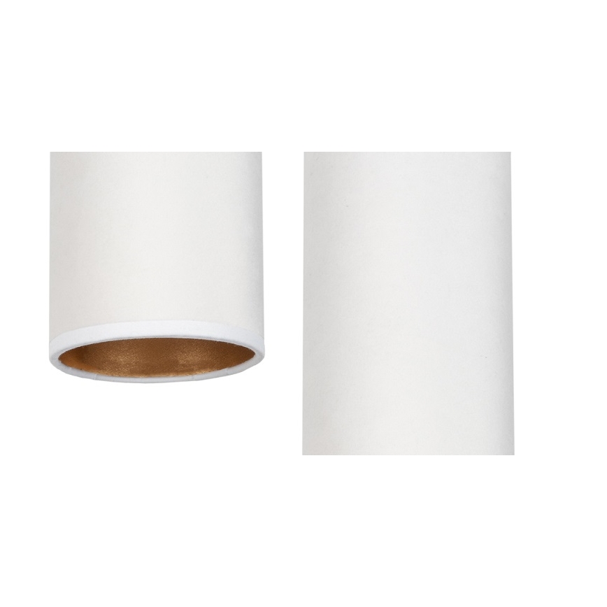 Lustra ar auklu AVALO 2xE27/60W/230V d. 20 cm balts/varš