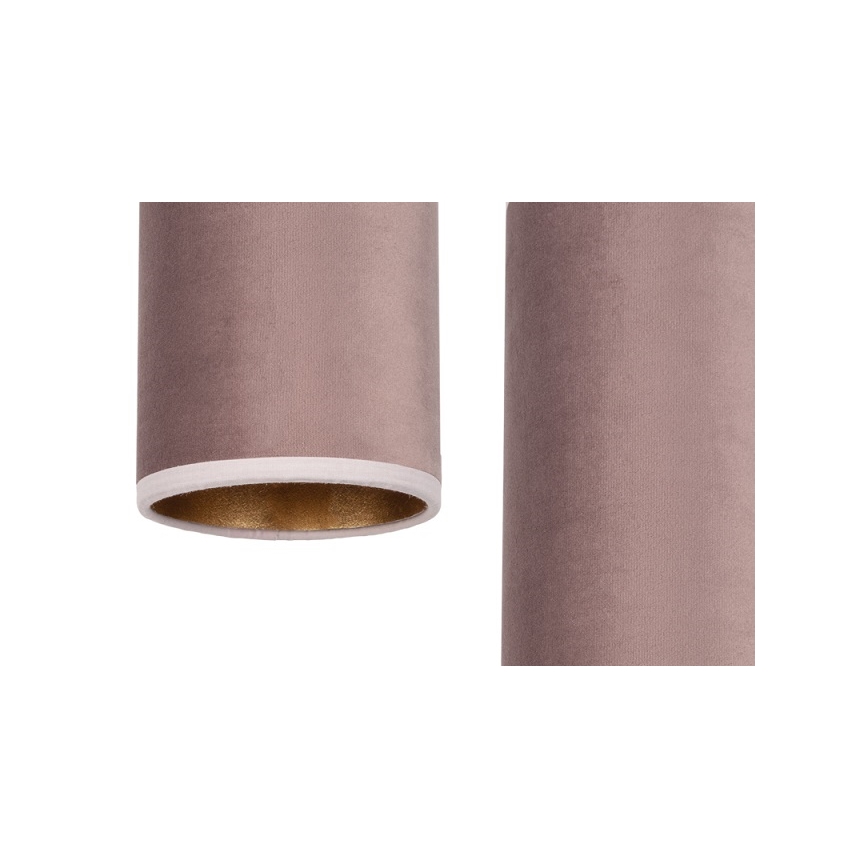 Lustra ar auklu AVALO 2xE27/60W/230V d. 20 cm rozā/varš