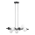 Lustra ar auklu AVOLA 7xG9/12W/230V melna