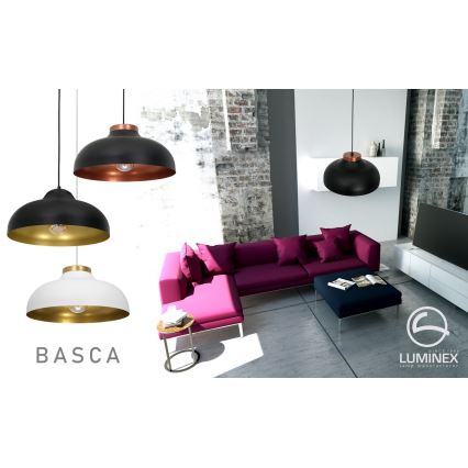 Lustra ar auklu BASCA 1xE27/60W/230V