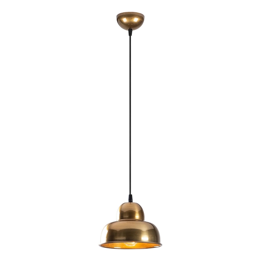 Lustra ar auklu BERCESTE 1xE27/40W/230V zelta