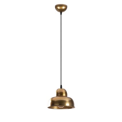 Lustra ar auklu BERCESTE 1xE27/40W/230V zelta