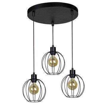 Lustra ar auklu BERIS 3xE27/60W/230V