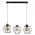 Lustra ar auklu BERIS 3xE27/60W/230V ozols