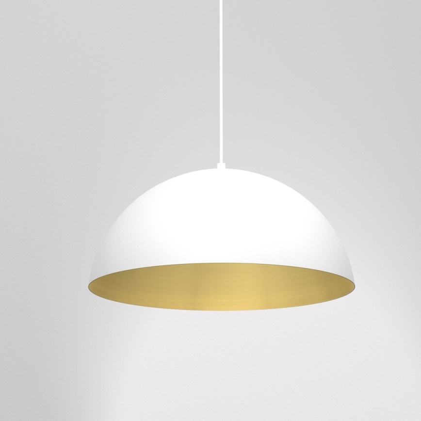 Lustra ar auklu BETA 1xE27/60W/230V d. 35 cm balta