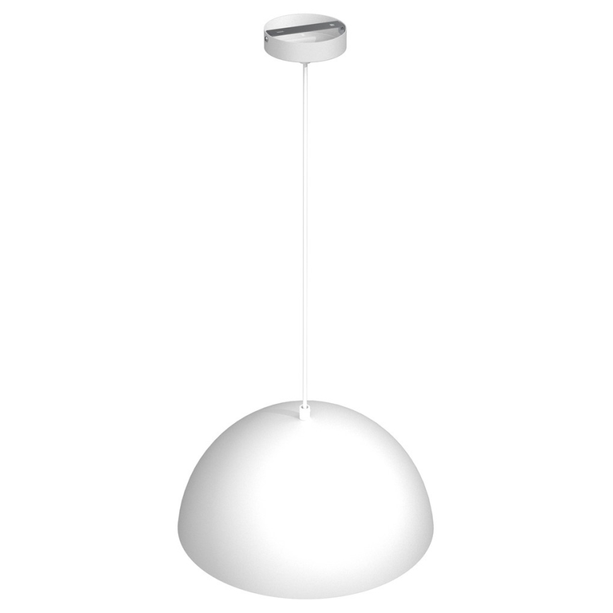Lustra ar auklu BETA 1xE27/60W/230V d. 35 cm balta