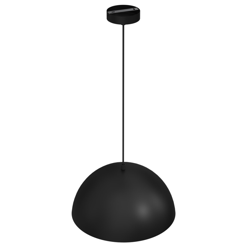 Lustra ar auklu BETA 1xE27/60W/230V d. 35 cm melna