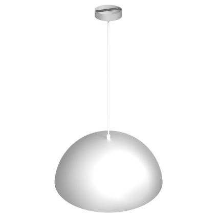 Lustra ar auklu BETA 1xE27/60W/230V d. 45 cm balta