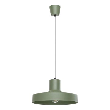 Lustra ar auklu BILO 1xE27/15W/230V d. 35 cm zaļa